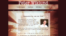 webbplats, Peter Wiklund
